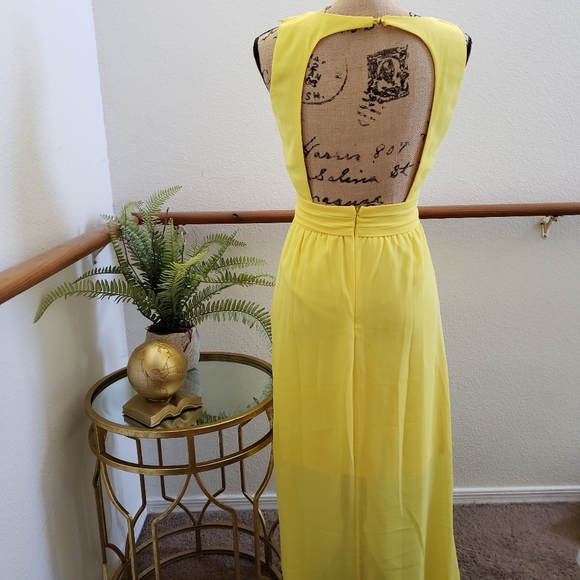 Charming Charlie Backless Maxi Dress - Picture 2 of 2